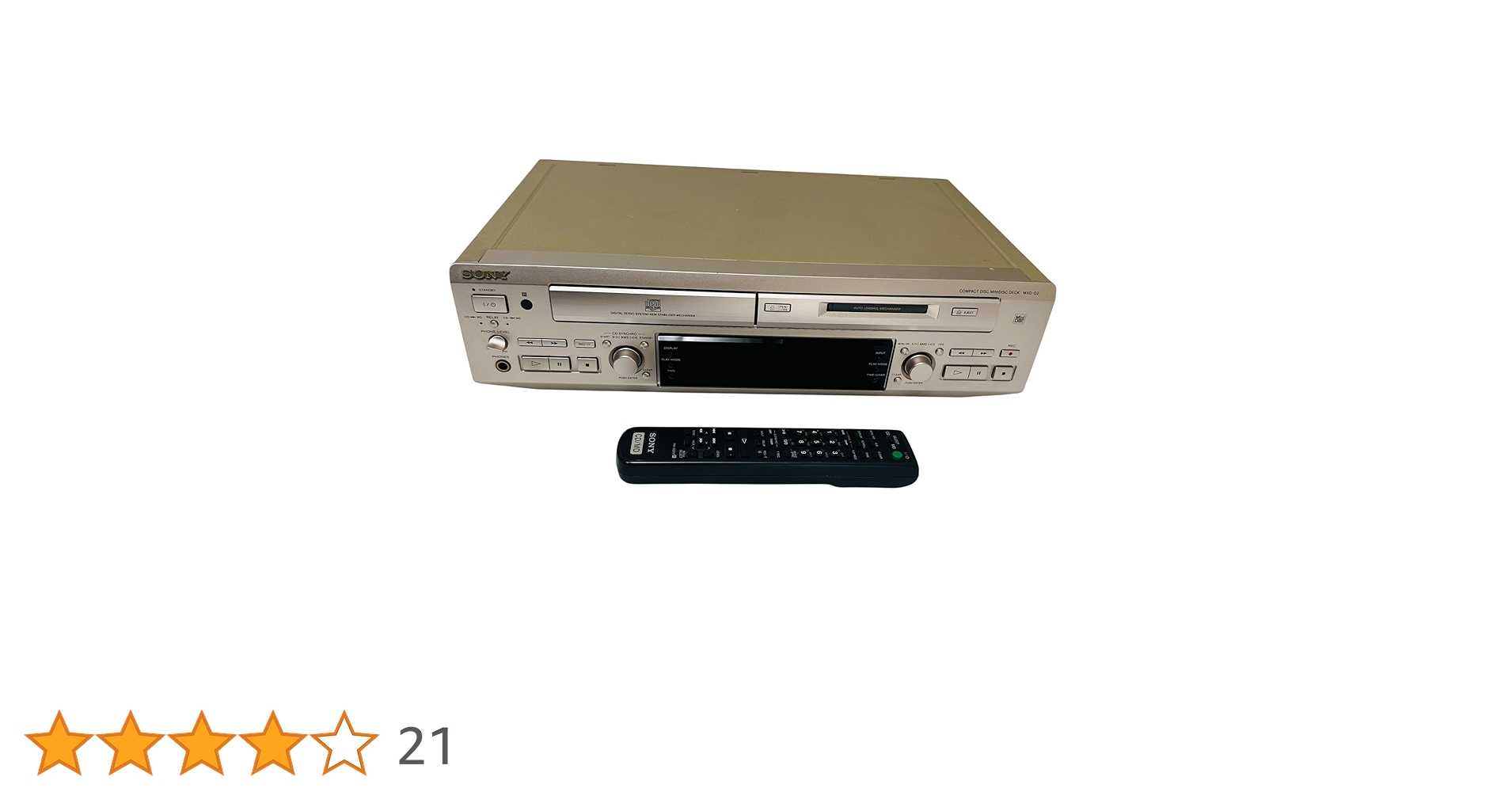 Amazon | SONY ソニー MXD-D2 MDレコーダー/CDプレーヤー 一体型
